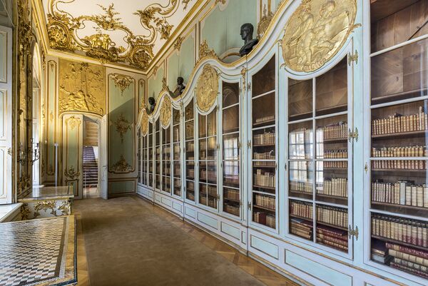 Neues Palais von Sanssouci, Bibliothek in der Königswohnung