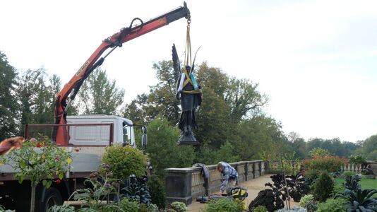 Austellung der „Fliegenden Viktoria“