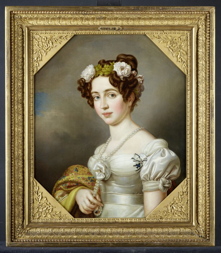 Joseph Karl Stieler: Prinzessin Elisabeth Ludovika von Bayern, spätere Königin Elisabeth von Preußen, als Braut, 1823