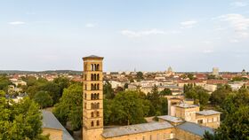 Der baufällige Campanile der Friedenskirche in Sanssouci benötigt dringend Hilfe