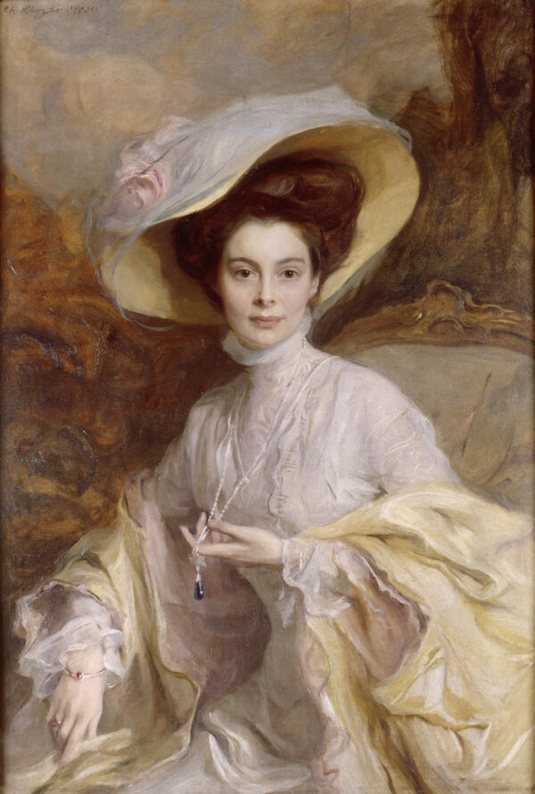 Philipp von Laszlo: Kronprinzessin Cecilie, 1908 © SPSG / Wolfgang Pfauder Gemälde „Kronprinzessin Cecilie“ von Philipp von Laszlo, 1908