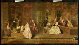 Antoine Watteau, Das Firmenschild des Kunsthändlers Gersaint