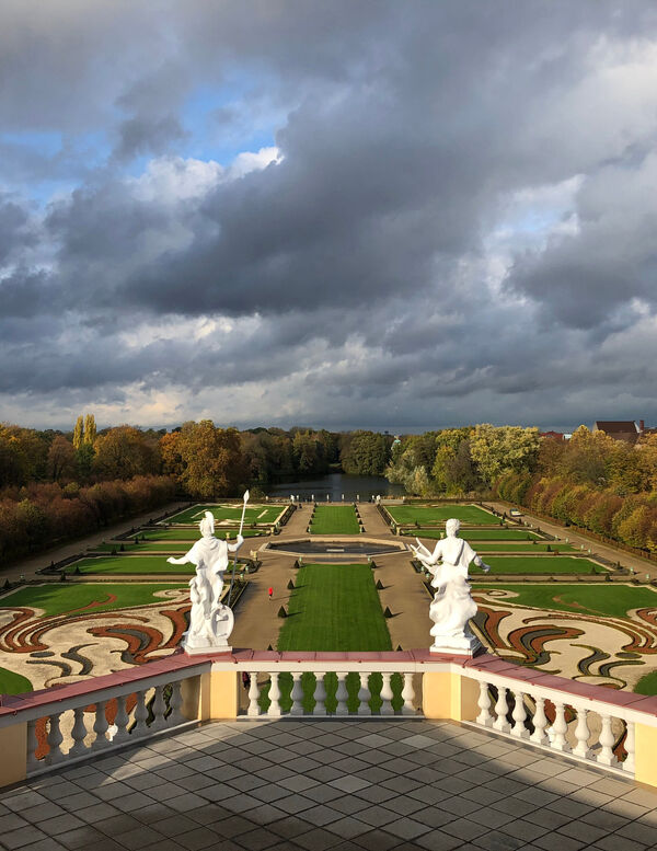 Schlossgarten Charlottenburg, Blick auf das Parterre