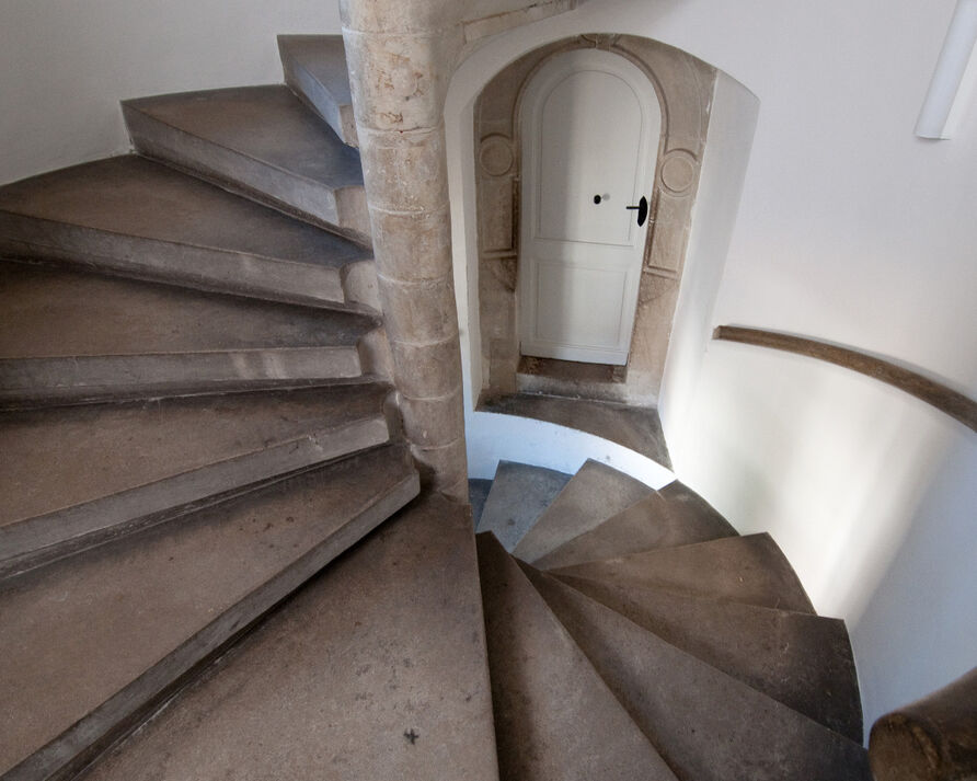 Treppenturm im Jagdschloss Grunewald