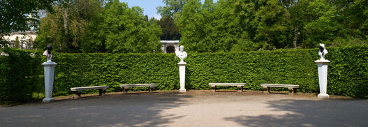 Erstes Rondell im Park Sanssouci