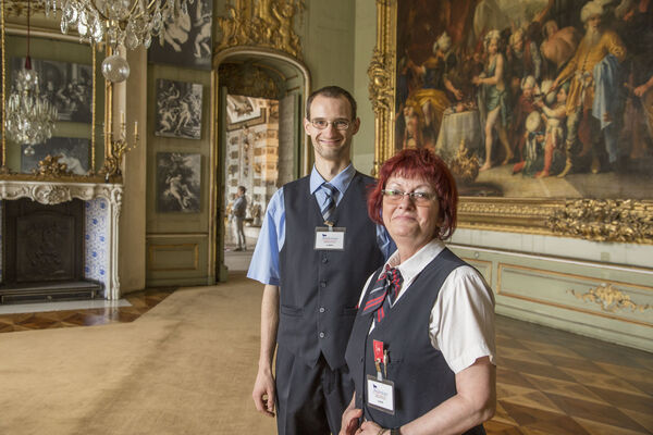 Aufsichten der FSG in Schlossräumen