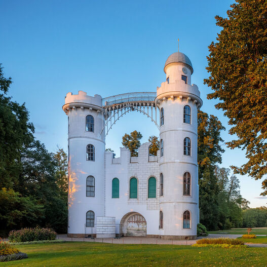 Schloss Pfaueninsel, Blick Richtung Norden