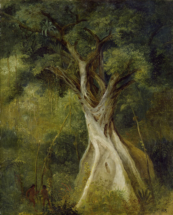 Johann Moritz Rugendas: Brasilianischer Urwald, 1830, SPSG, GK I 4341