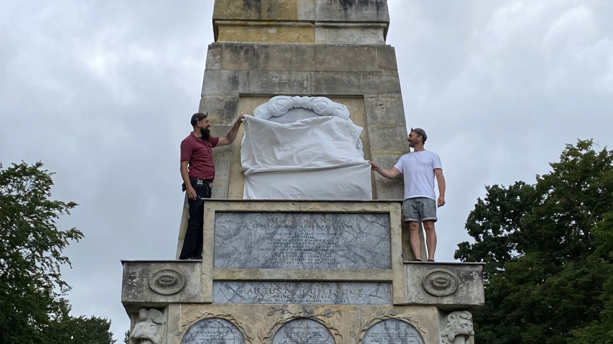 Der Obelisk im Lustgarten Rheinsberg