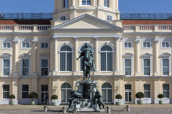 Charlottenburg Palace, Equestrian Statue in front of the Old Palace