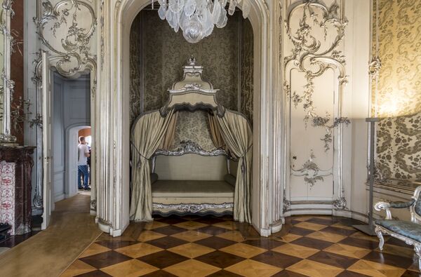 Neues Palais von Sanssouci, Schlafzimmer in der Königswohnung