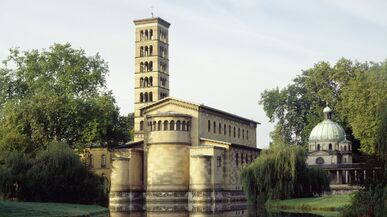 Das Kaiser-Friedrich-Mausoleum an der Friedenskirche