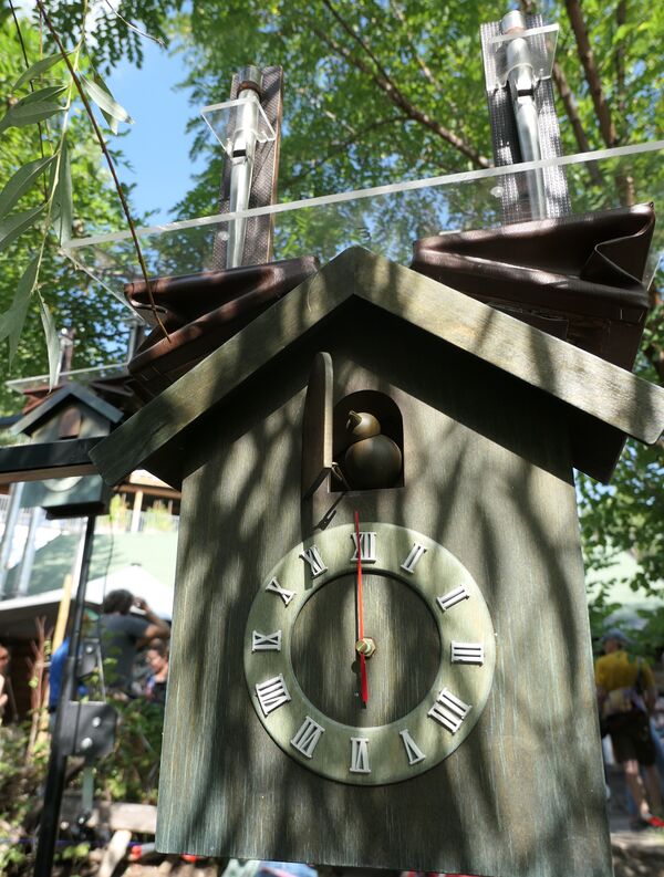 Kuckucksuhren-Orgel © Erwin Strache Kuckucksuhren-Orgel