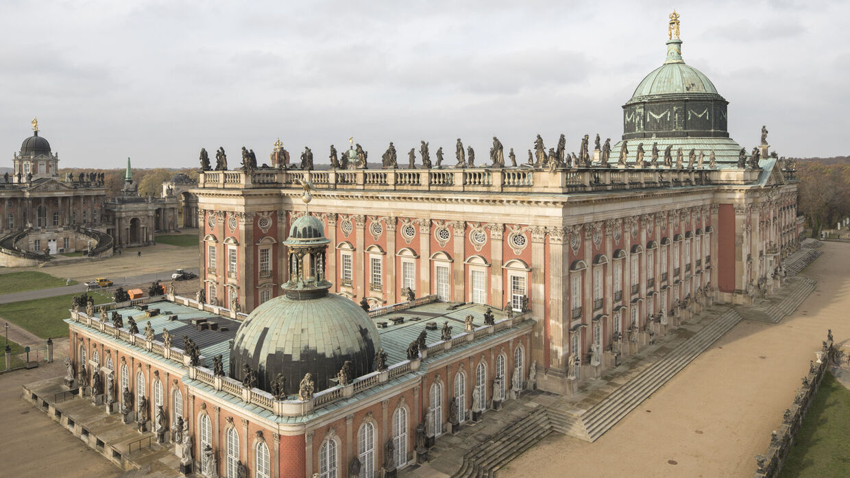 Neues Palais – Sanierung des Daches