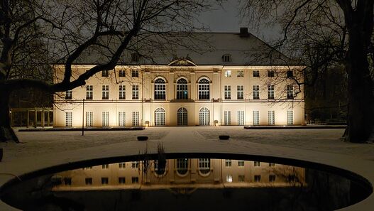 Schloss Schönhausen im Winter