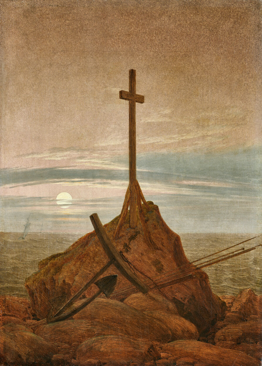Caspar David Friedrich: Kreuz an der Ostsee
